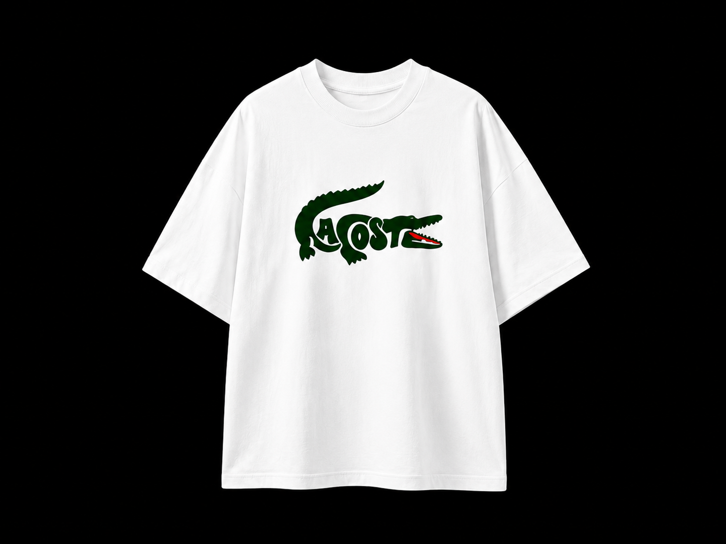 Lacoste Blanc – T-shirt Élégant et Lumineux