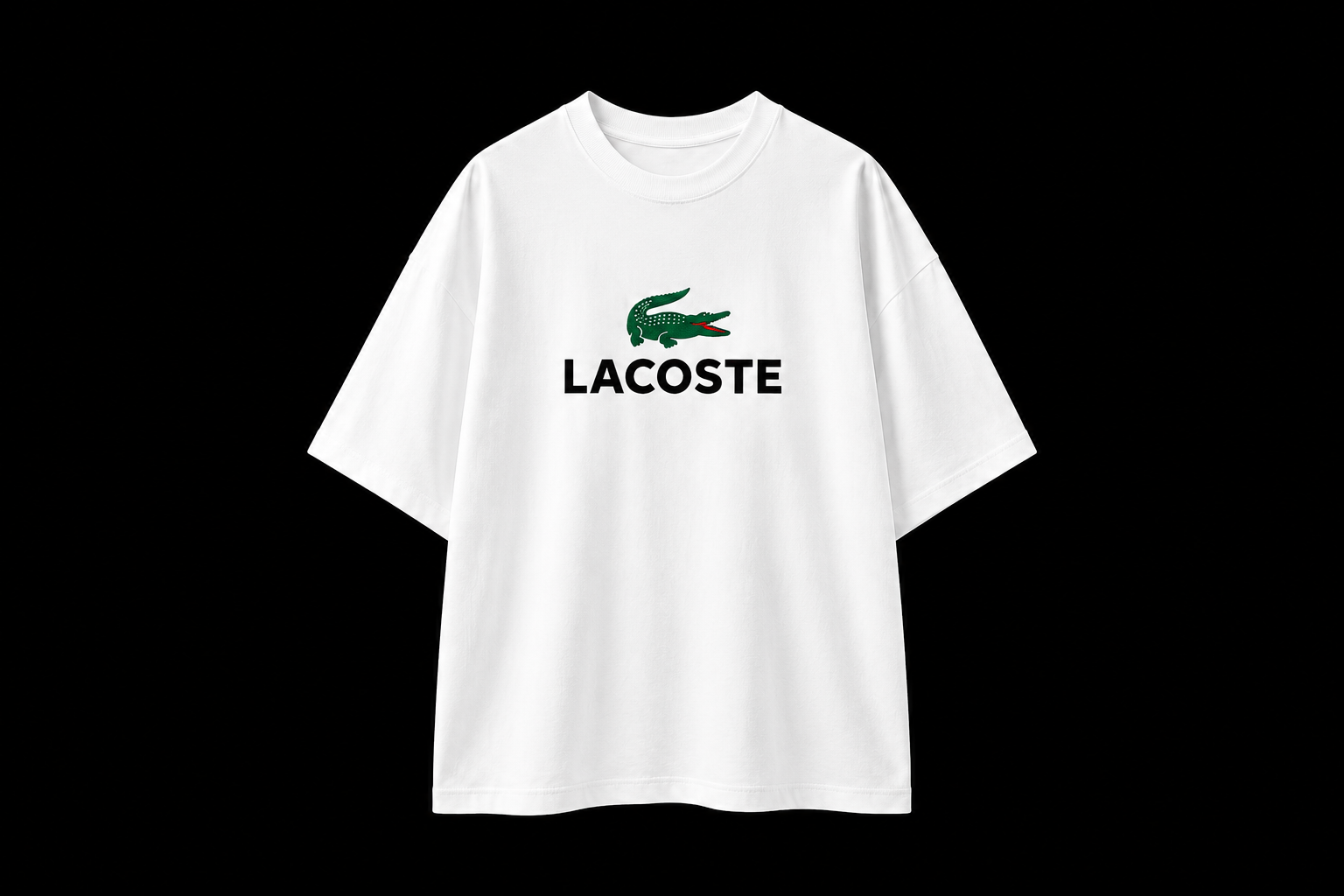 Lacoste Blanc – T-shirt Intemporel et Élégant